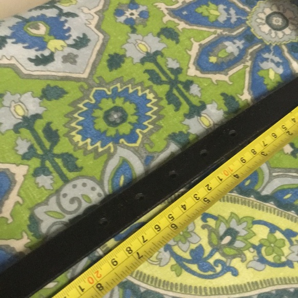 Lands end black belt w silver buckle - Picture 5 of 5